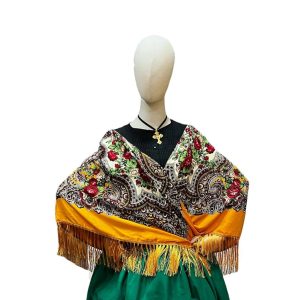 PAÑUELO FLECO MOSTAZA