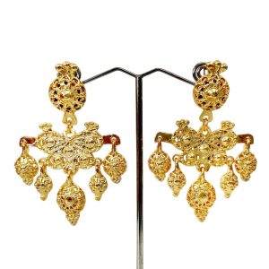 Pendientes de tembladeras de almendra