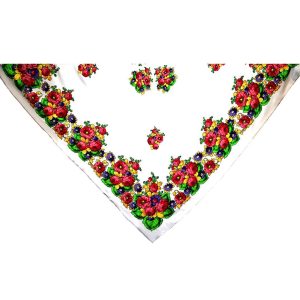 Pañuelo de flores naturales