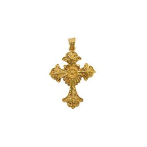 Cruz Venera de Rayo Dorada