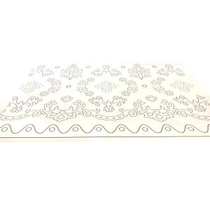 Plantilla para Picados o Bordado al Trapo. Ref. 06