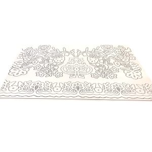 Plantilla para Picados o Bordado al Trapo. Ref. 07