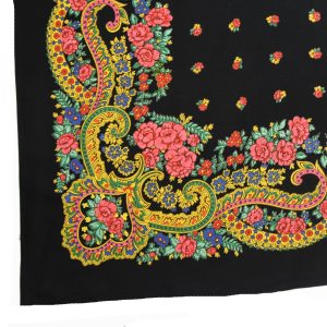 Portugués Flores Rosas Viscosa