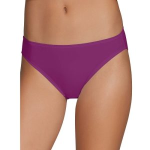 4 panties para dama tipo bikinis talla 9/2X marca Fruit of the Loom