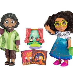 Paquete de 2 muñecos de 6″de pelicula encanto: Mirabel y Bruno – Marca Disney
