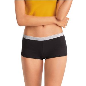 Paquete de 6 boxer para mujer talla 9 marca Hanes
