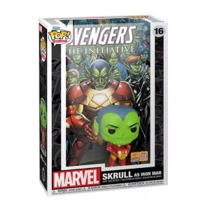 ¡Funko POP! Portada del cómic: Marvel – Skrull como Iron Man