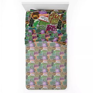 Juego de sabanas para niños Tamaño Twin de Tortugas Ninja