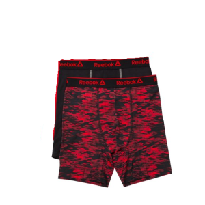 2 Boxer para niño, Talla S (6/7) -Reebok