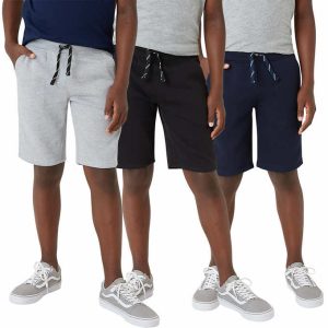 Paquete de 3 shorts para jóvenes talla 7-8