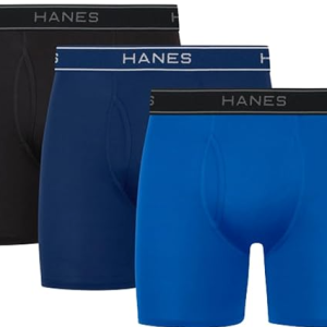 Paquete de 3 calzones para caballero talla S marca Hanes