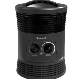 Calentón con ventilador envolvente de 360 ​​grados, negro -Honeywell