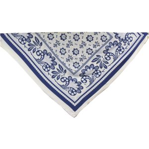 Pañuelo estampado de Sandía Azul