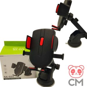 Soporte de celular para carro, color rojo/negro – FX