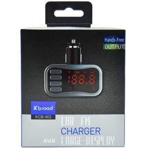 Cargador FM para carro con pantalla grande – K broad