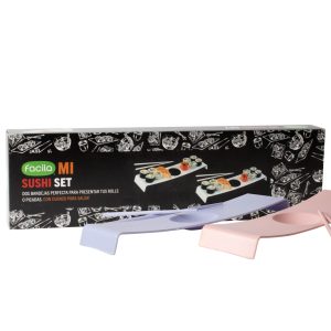 Sushi Set Pasteles 2Bandejas + 2 Palillos