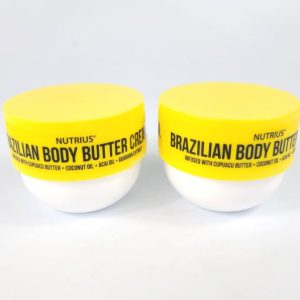Crema corporal brasileña, 2 Piezas – Nutrius
