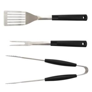 Juego de 3 utensilios de cocina para parrilla de barbacoa – Mainstays