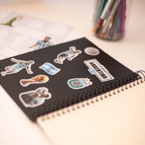 Argentina – Planchita de Stikers 20x15cm