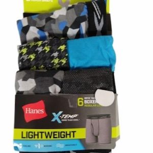 5 bóxer para niño Talla S 6-8 Marca Hanes